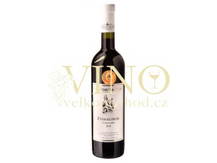 Vinné sklepy Valtice Zweigeltrebe 2015 pozdní sběr 0,75 l suché červené víno