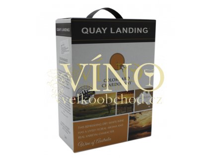 Quay Landing Colombard Chardonnay BIB 3 l australské bílé bag in box
