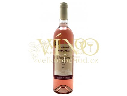 Frankovka rosé 2012, kabinetní, suché víno 0.75 l, Vinařství pod Hradem