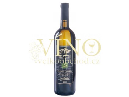 Vinné sklepy Skalák Tramín 2014 výběr z hroznů 0,75 l polosuché bílé víno