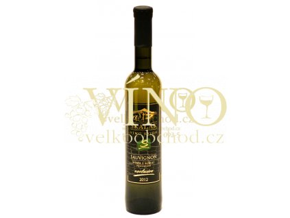 Vinné sklepy Skalák Sauvignon 2012 výběr z bobulí 0,5 L polosladké bílé víno