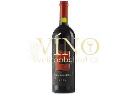 Víno Bolgheri Guado al Melo DOC 2009 0.75 L PODERE GUADO AL MELO