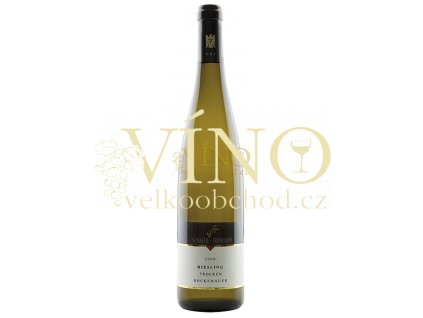 Víno - Bockenauer Riesling, Qualitätswein troken (suché) 2009