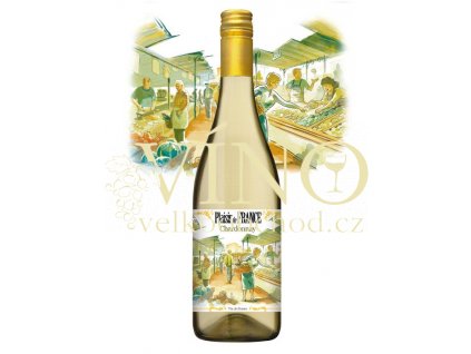 PLAISIR DE FRANCE Chardonnay 0,75 L suché francouzské bílé víno