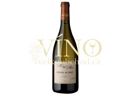MAS DE MAS Picpoul du Pinet Appellation Coteaux du Languedoc Controlée 0,75 L suché francouzské bílé víno