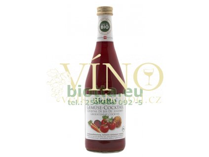 Biotta Zeleninový koktejl 500 ml šťáva z rajčat, celeru, karotky a červené řepy