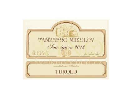 Akce ihned Tanzberg Sauvignon 2013 pozdní sběr 0,75 L suché moravské bílé víno - SALÓN VÍN