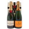 Akce ihned Champagne Set Moët & Clicquot 1 + 1 12% 0,75 l dárkový box (karton)