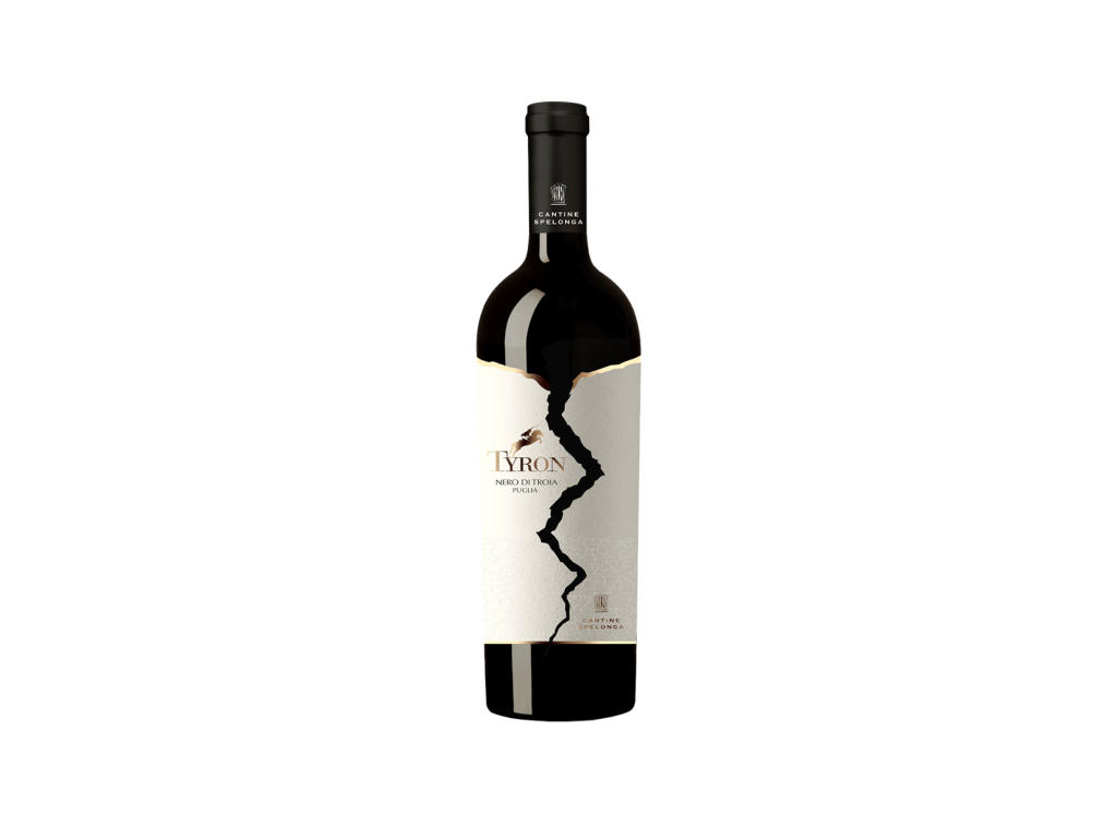 dettaglio bottiglia tyron cantine spelonga