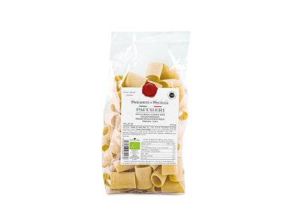 paccheri la pasta biologica da grani duri antichi siciliani moliti come una volta