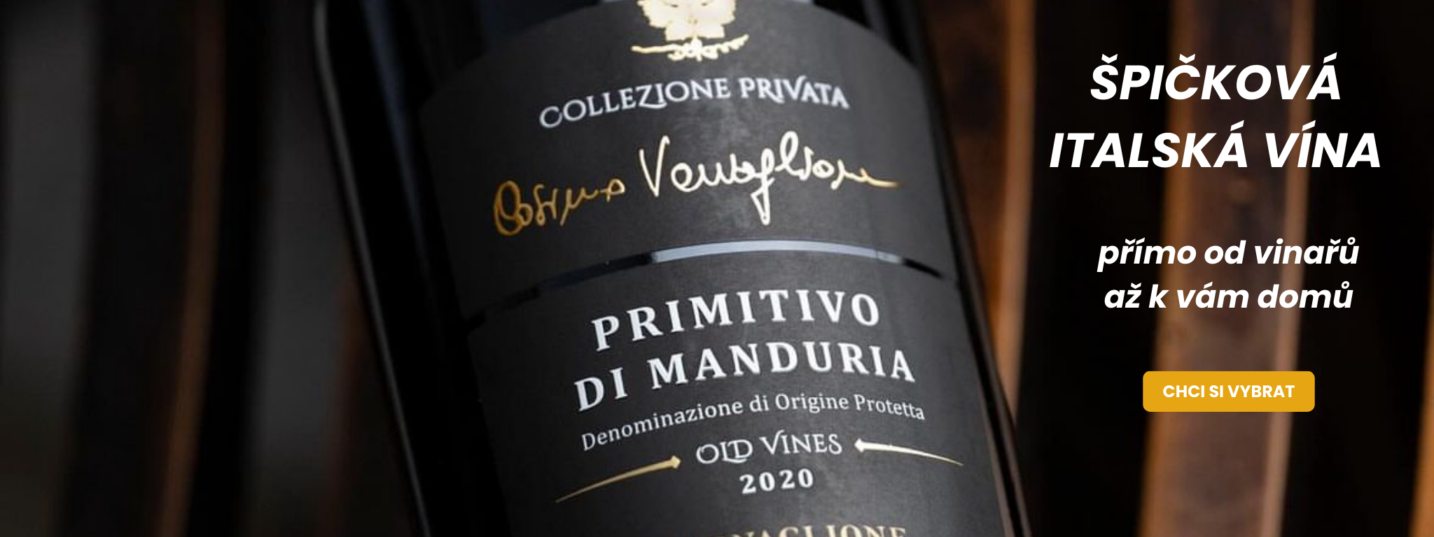 Banner Víno a prosecco Červená vína