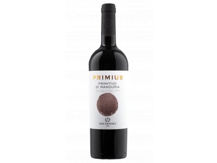 Primitivo Di Manduria Primius DOP Cantina San Donaci