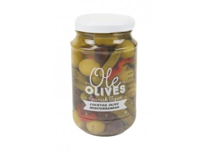 Olivový koktejl, Olé olives, 370 g