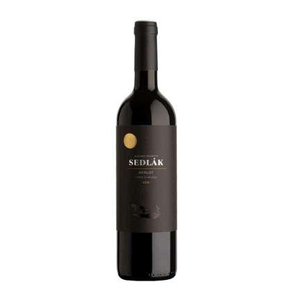 Merlot výběr z hroznů 2019 Sedlák Vinotéka Klánovice