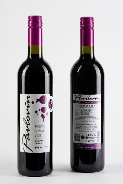 Cabernet Cortis 2023 Pavlovín  Moravské zemské víno