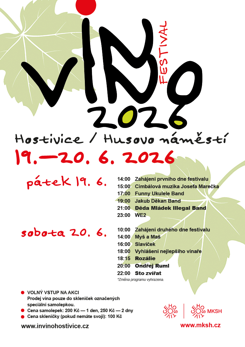 In vino Hostivice I 19.-20.6.2026