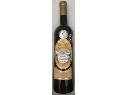 Vinařství Krist CHARDONNAY Barrique Výběr z hroznů 2015 0,75l polosladké