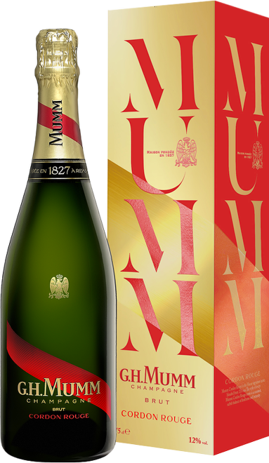 G.H.Mumm Cordon Rouge Champagne Brut 0,75l GB