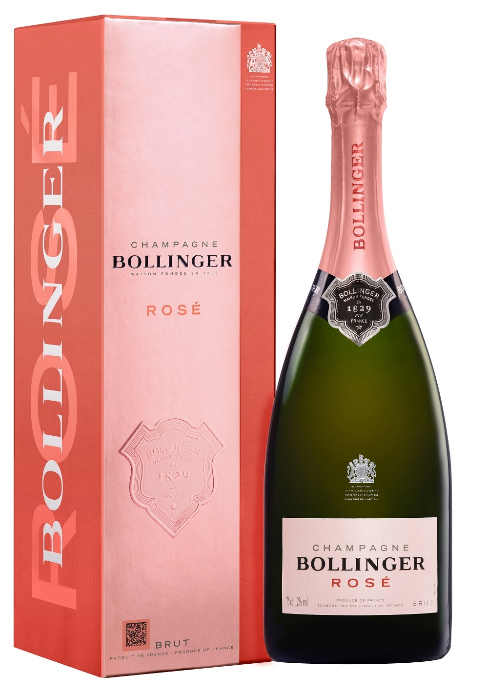 Bollinger Rosé Brut Champagne 0,75l Gift Box