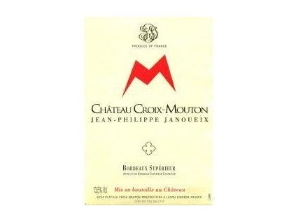 Chateau Croix Mouton 2020 Jeroboam 4,5 l Bordeaux superieur