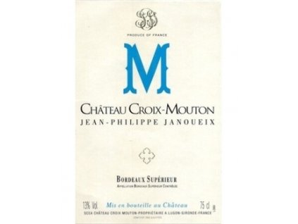 Chateau Croix Mouton 2013 Imperial 6l Bordeaux superieur