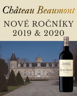Do nabídky dorazily dva skvělé ročníky z Château Beaumont – 2019 a 2020. Oba patří mezi velmi povedené ročníky v Bordeaux...