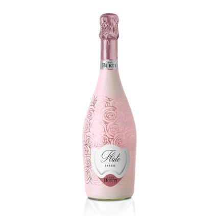 6 x 0,75 RIONDO CASA BURTI Flute Rosé extra dry Spumante