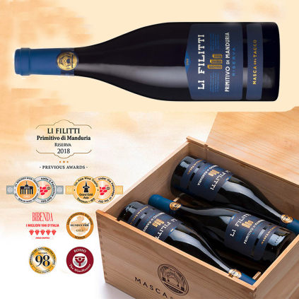 6X LI FILITTI Primitivo 2018 Femar Wine of Italy Michal Procházka Vinotéka Klánovice