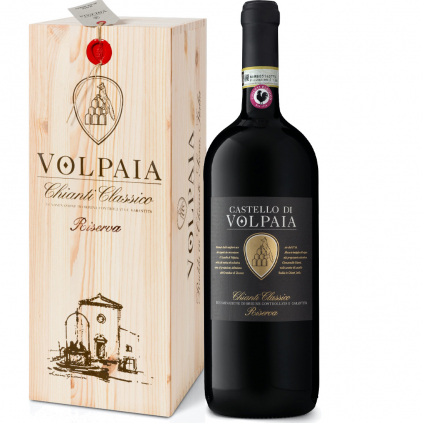 L BOX 1,5 l Magnum Chianti Classico Castello di Volpaia Toscana Riserva Chianti Classico Wine of Italy Michal Procházka Vinotéka Klánovice