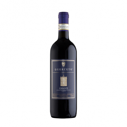 Chianti Querceto blue label Castello di Querceto DOCG 2018 www.vinotekaklanovice.cz Michal Procházka