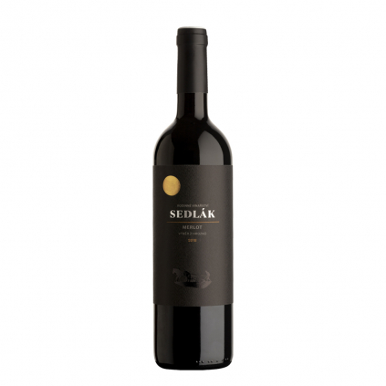 Merlot výběr z hroznů 2019 Sedlák Vinotéka Klánovice