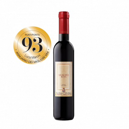 93 Luca Maroni Moscato Rosa Castell Sallegg Wine of Italy Michal Procházka Vinotéka Klánovice