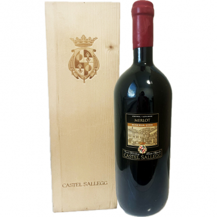 magnum Merlot ris Castell Sallegg Wine of Italy Michal Procházka Vinotéka Klánovice