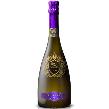 Cava Reserva Reyes de Aragón brut nature Bodegas Langa Wine of Spain Michal Procházka Vinotéka Klánovice