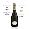 COLLEZIONE PROSECCO SPUMANTE EXTRA DRY RIONDO VINO e CUORE MEDAL