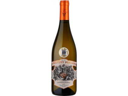 Chardonnay, výběr z bobulí 2018, Kristovy poklady, Vinařství Krist Tomáš
