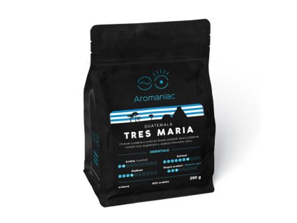 Aromaniac, Čerstvá zrnková káva Guatemala Tres Maria, 100% Arabica