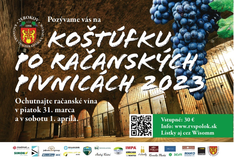 KOŠTÚFKA PO RAČANSKÝCH PIVNICÁCH 2023