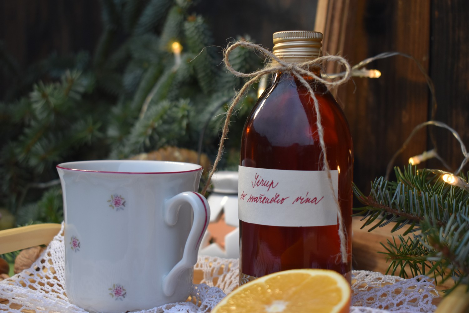 Recepty s vínem: Sirup do svařeného vína