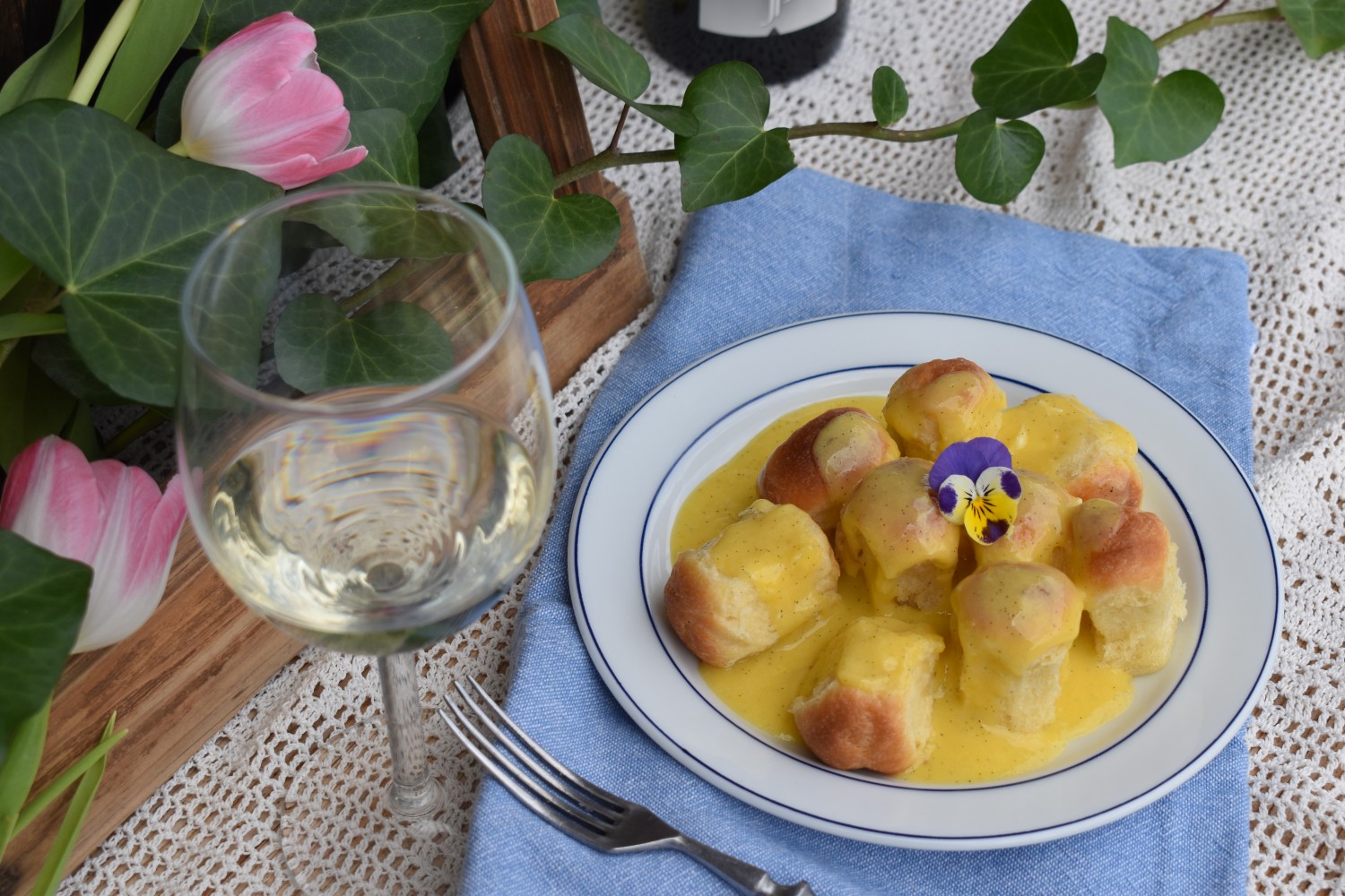 Recepty s vínem: Buchtičky se šodo