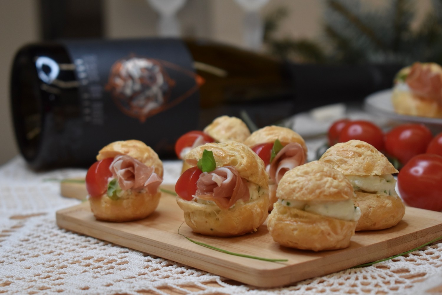 Recepty s vínem: Gougeres