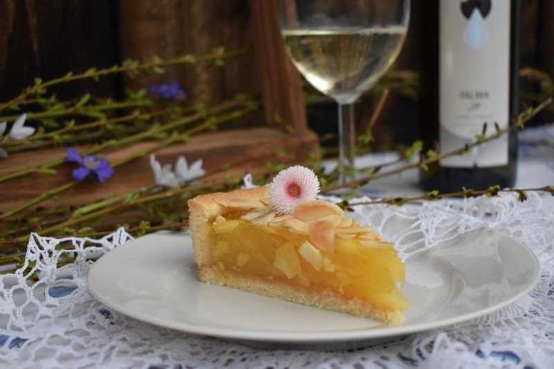 Recepty s vínem: Jablečný koláč