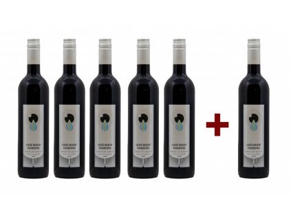Cuveé MERLOT + FRANKOVKA, jakostní víno (5+1)