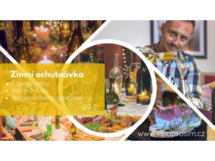 Pozvánka Degustace Víno prosím unor