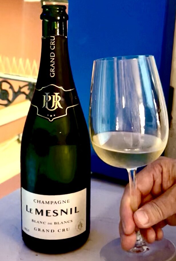 Champagne Le Mesnil Blanc de Blancs Grand Cru — detail produktu