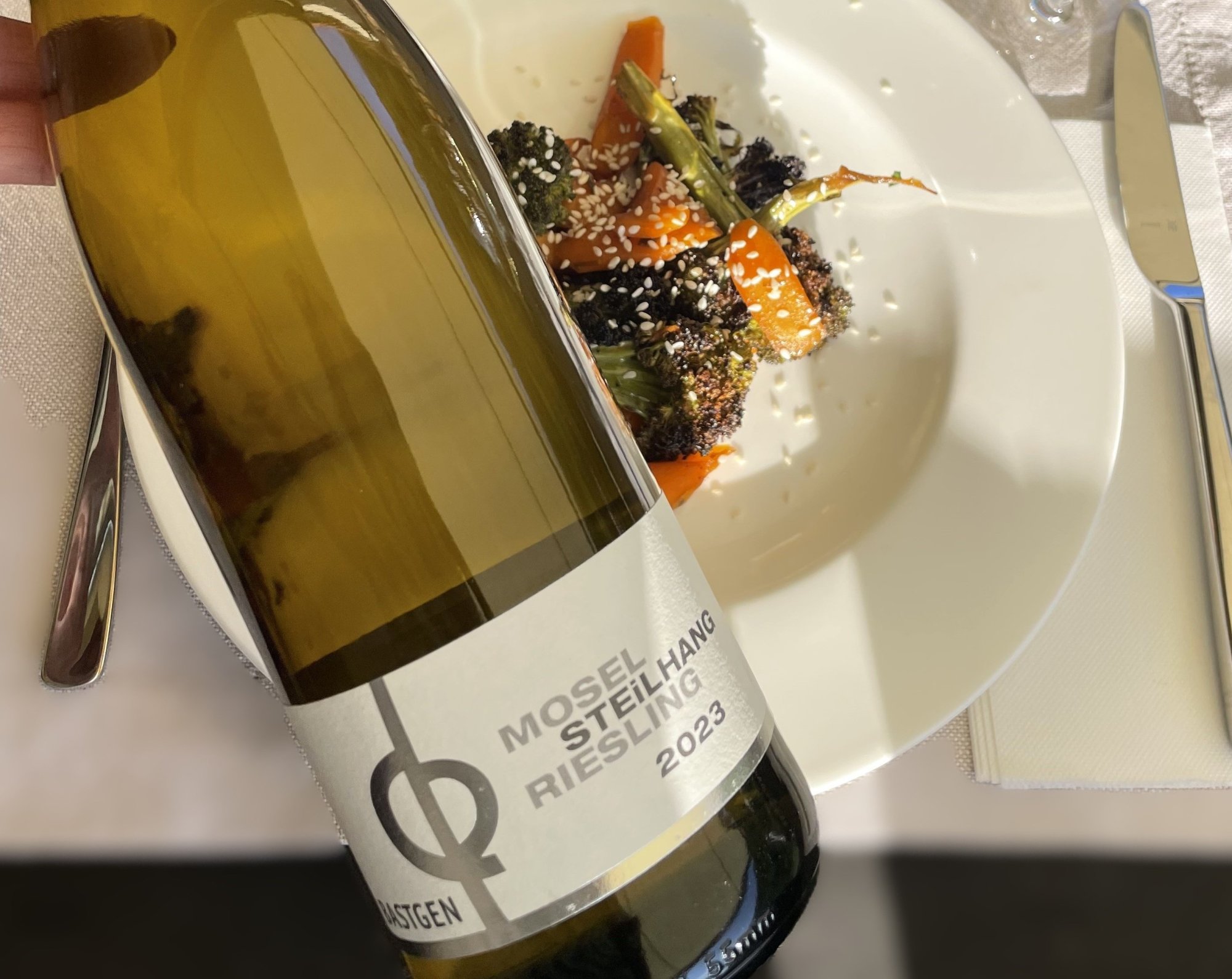 Gastro tip naší Sandry: Brokolice po asijsku & BIO Riesling