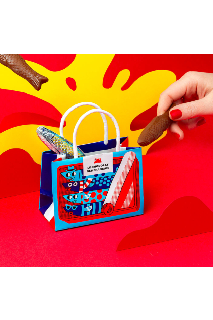 4 chocolate sardines