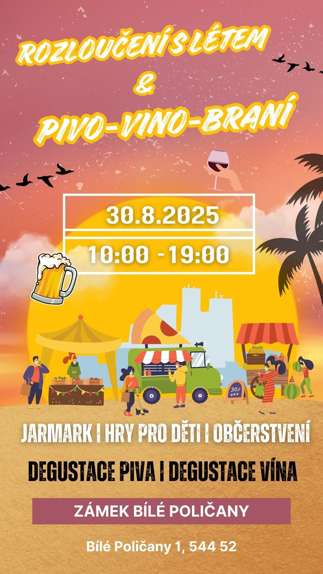 Rozloučení s létem Bílé Poličany 30. 8. 2025