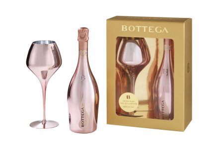 Bottega Rose sklenice
