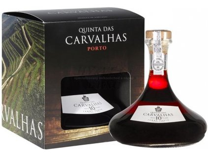 Quinta das Carvalhas 10YO (0,75l) v karafě a dárkové krabičce